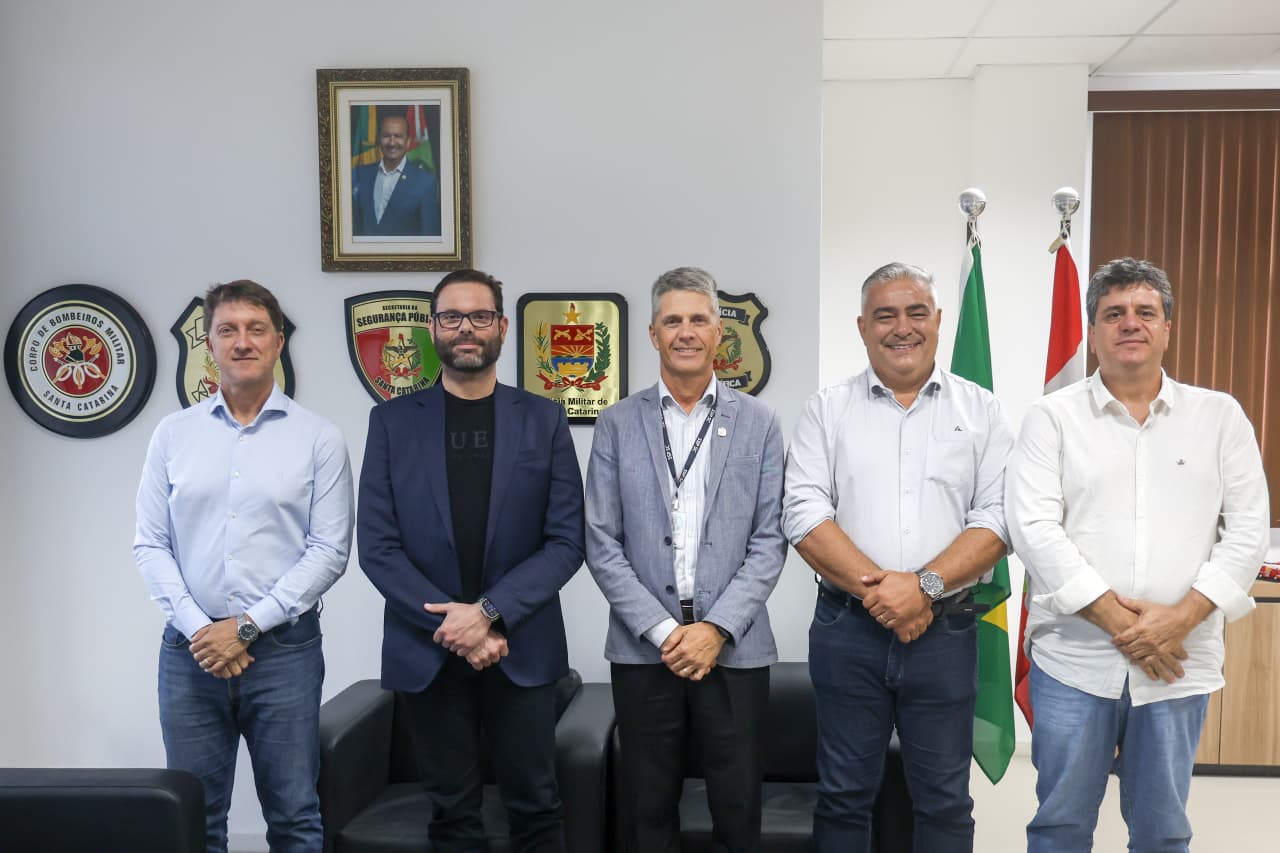 ​Jorge Seif articula investimentos para infraestrutura da Segurança Pública em Florianópolis