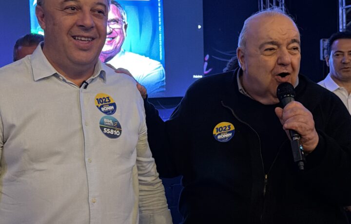 Em Piraquara, ao lado de Greca, Bihl Zanetti diz que vai defender isenção de ICMS para indústrias limpas que se instalem em áreas de mananciais