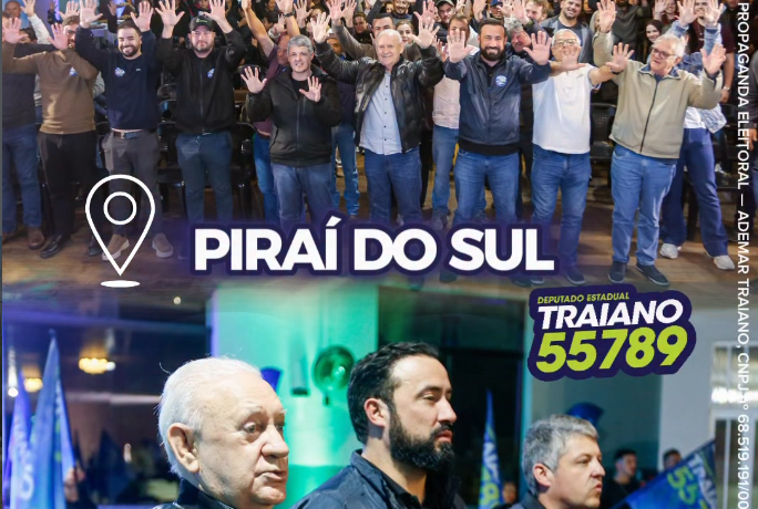 Ademar Traiano reforça parceria com Piraí do Sul e destaca resultados para o município