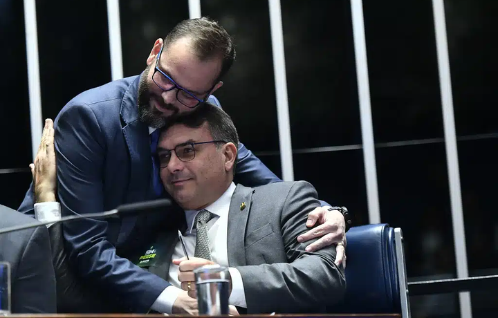 Jorge Seif encontra o futuro Presidente do Brasil, Flávio Bolsonaro